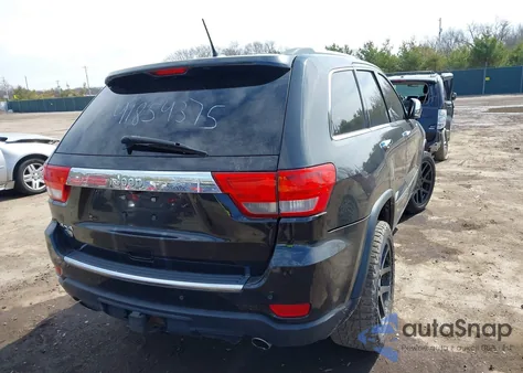 2012 Jeep Grand Cherokee Overland z USA, uszkodzony, nr VIN 1C4RJFCT5CC288288